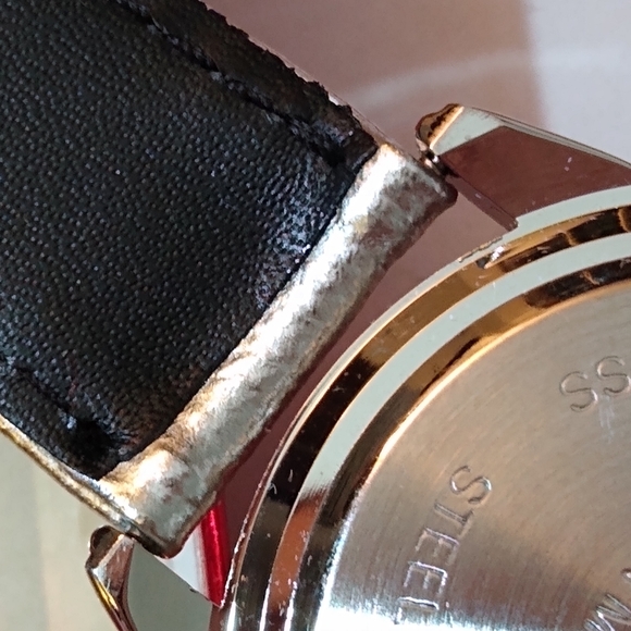 Snowman Watch Winter Christmas Silver  Never Worn - Picture 5 of 7